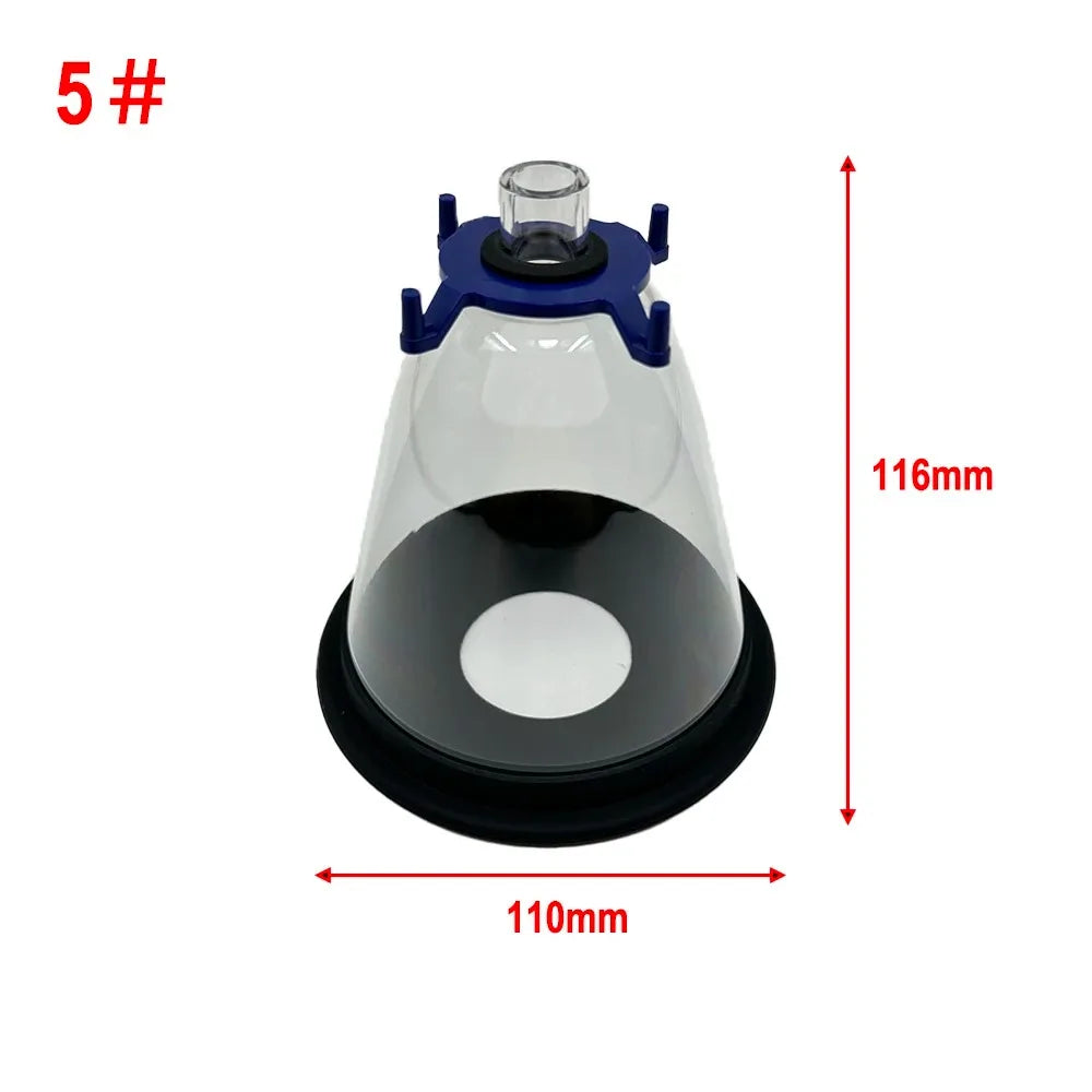 Enlarge animal surgical mask Pet Anesthesia Mask Dogs Cats Transparency Manual Resuscitator Veterinary Anesthesia Oxygen Mask