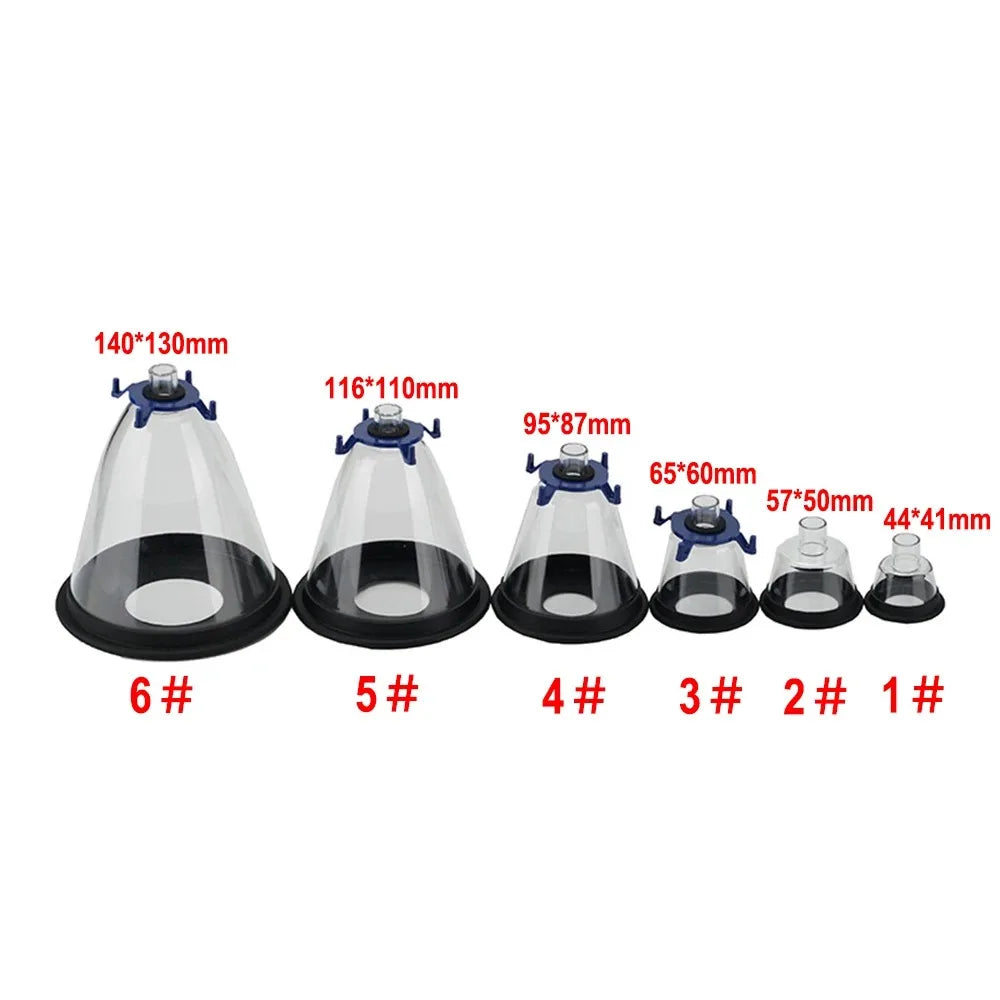 Enlarge animal surgical mask Pet Anesthesia Mask Dogs Cats Transparency Manual Resuscitator Veterinary Anesthesia Oxygen Mask