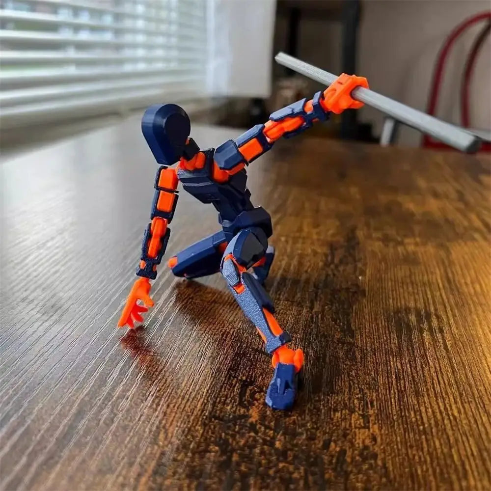 Figures Toys Movable Robot Multi-Jointed Dummy 13 3D Printed Mannequin Action Figure Model Doll Shapeshift Robot Collection Toy