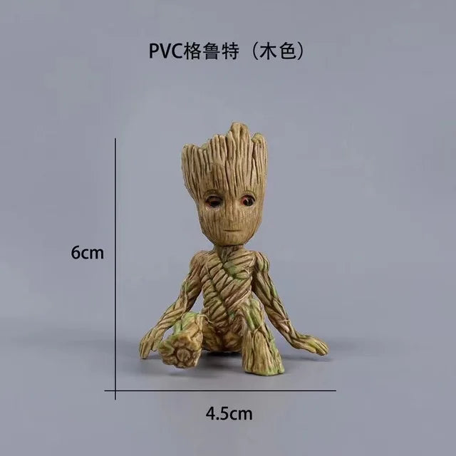 Anime Deadpool Action Figure Car Interior Decoration Toys Sitting Model X-Men Mini Figurine Pendant Car Accessories Kids Gift