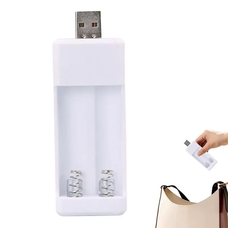 Fast Charging Battery Charger Short Circuit Protection AAA And AA Rechargeable Battery Station High Quality For Li-Ion And Ni-MH