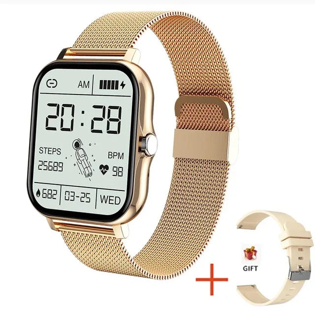 Original 1.83'' Smart Watch Clock Fitness Heart Monitor Sport Smartwatch Bluetooth Calls Watches for Men Women PK Amazfit 2024