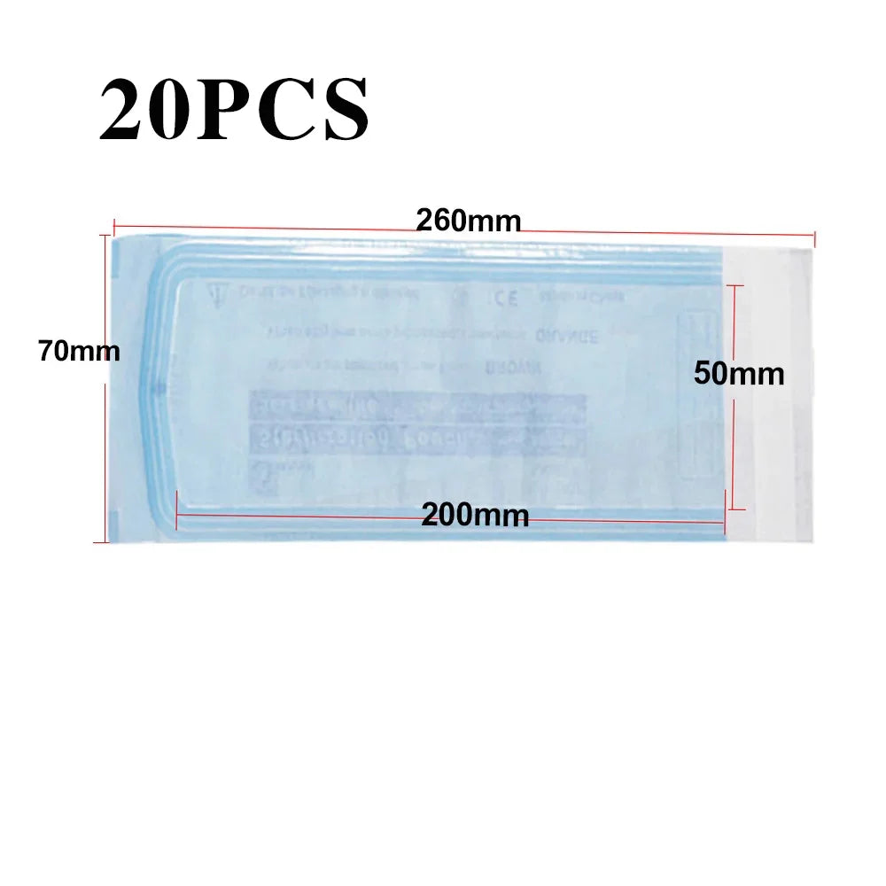 50/20/10PCS Self-sealing Sterilization Pouches Bags Disposable Medical-grade Disinfection Bag Storage Bags Tattoo Accessories