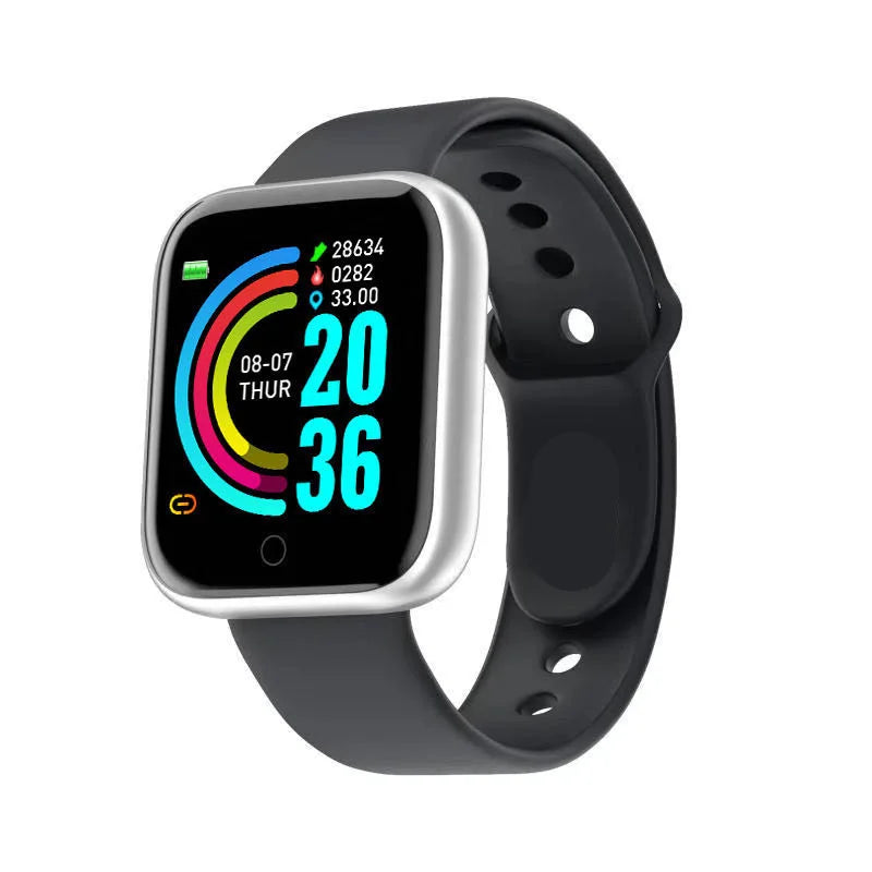Y68 Smart Watch Men D20 Pro Smart Watch Heart Rate Monitor Blood Pressure Fitness bracelet Gift for IOS and Android Smartphones