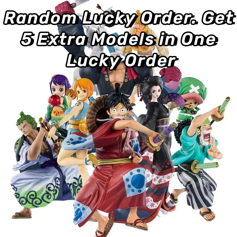 One Piece Anime Character Figure Mystery Box Surprise Luffy Gear 5 Emperors Lucky Box Blind Box 4 10-30cm