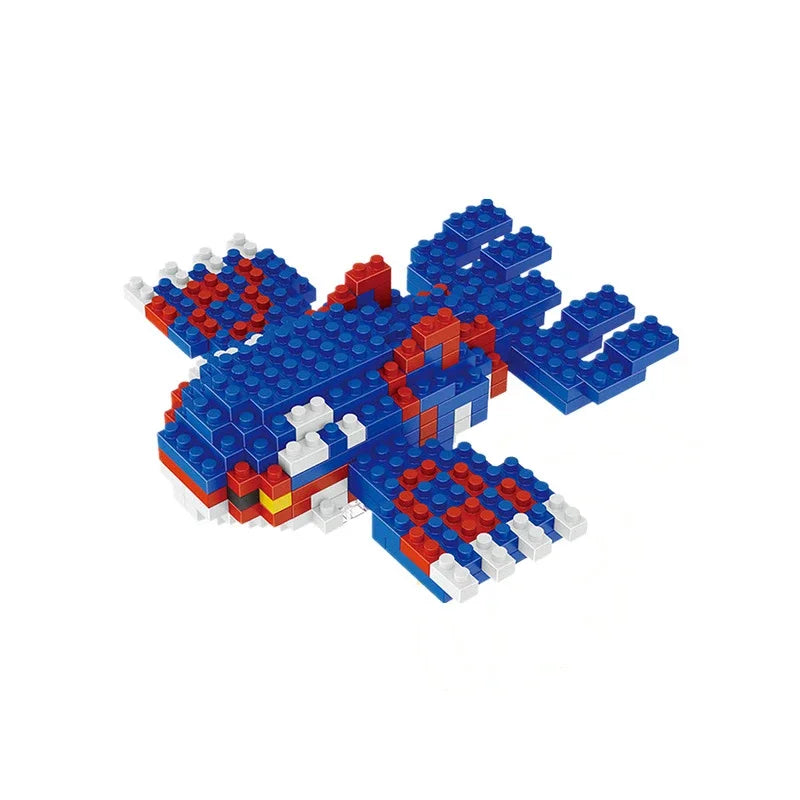 Pokemon Small Simple Building Blocks Pikachu anime figure Action Toys Graphics Diamond Mini Model Pocket Monster Collect Gift
