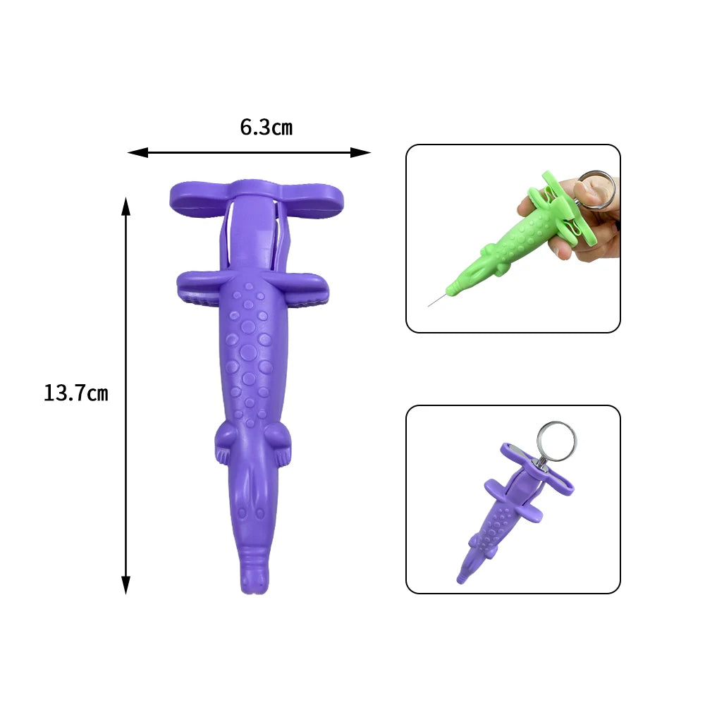 2Pcs Dental Funny Animal Shape Syringe Rubber Needle Cover Protective Cover Dentist Surgical Instrument Syringe Protective Case
