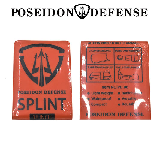 Rescue Emergency Splint Moldable Medical First Aid Survival Lightweight Reusable Combat Splint For Camping