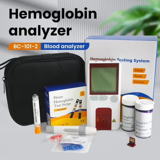 Hemoglobin Test Meter Anemia For Detection Hb And Hct Hemoglobin Analyzer Monitor ( Test strips Accessorios optinal)