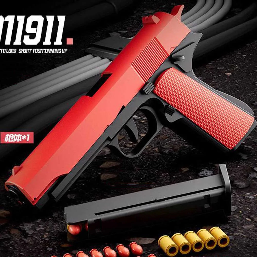 Boys Toy Gun Shells Bullets For USP Glock Toy Guns Pistol Shooting Games Garden Game Dropshipping
