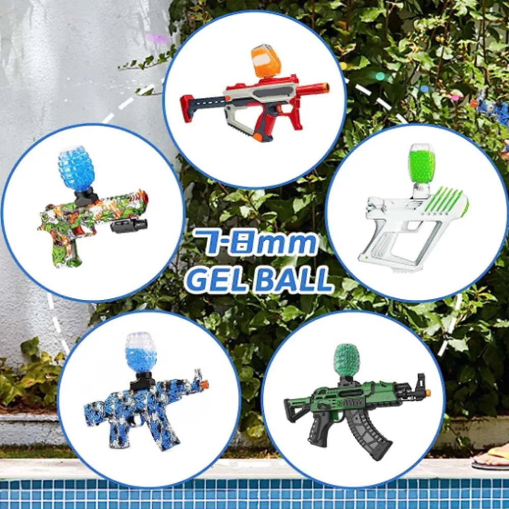 110G Blaster Ammo Water Ball Beads For Toy Gun Bullets Glock Pistol M416 AK47 Dropship To Worldwide