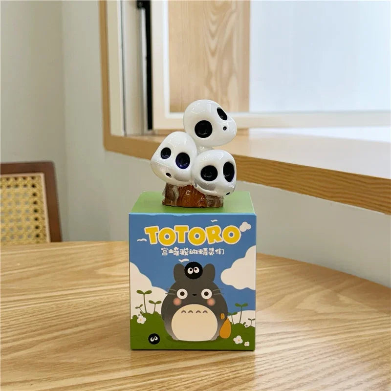 Hayao Miyazaki's Elves Mysterious Blind Box Trendy Toy Desktop Ornaments Faceless Man Surprise Box Holiday Gift Glowing