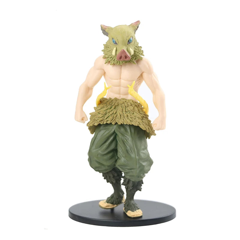 Demon Slayer Action Figure Anime Same Style Doll Toy Kamado Tanjiro Nezuko Zenitsu Collection Model PVC Material Birthday Gifts