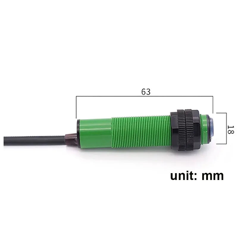 3m Dtective Range Photocell Phtoelectric Sensor ACAC90-250V NO Motion Detector Infrared Obstacle Avoidance For Automation