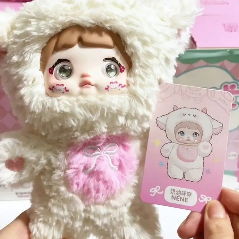 Blind Box Nommi Loveliness Never Ends Series Vinyl Mystery Box Cute Plush Doll Action Figure Bag Pack Pendant Surprise Toy Gift