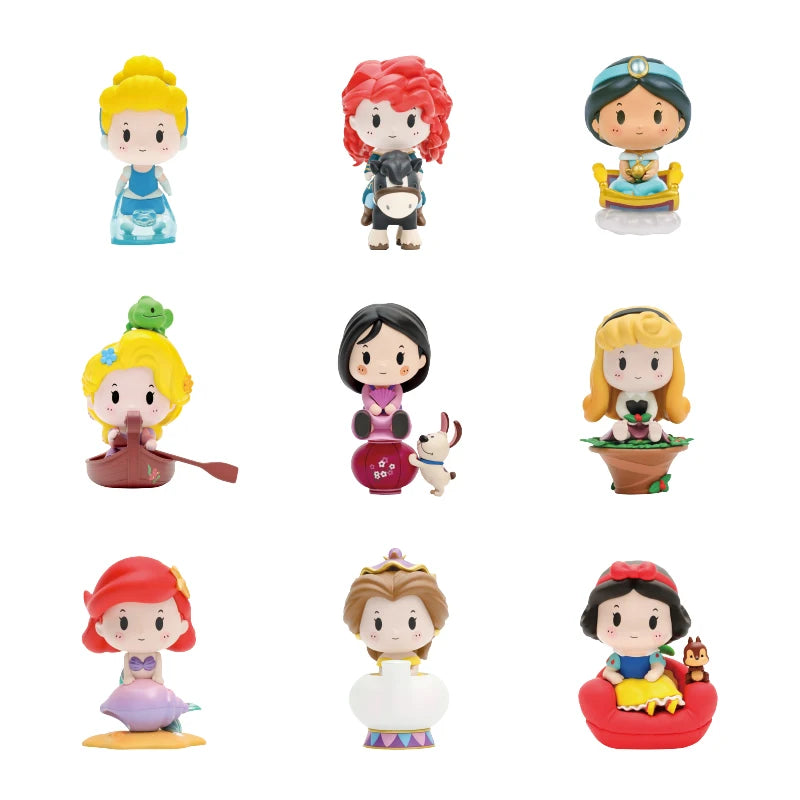 Blind Box Toys SkullPanda Pop Mart Princess With Partne Series Figures Action Figure Surpris Gift Confirm Box Gift