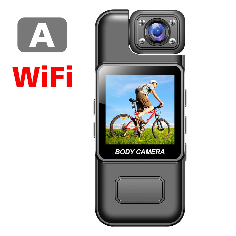 4K 2K 1080P HD Mini WiFi Camera Portable Digital Video Recorder Body Cam Infrared Night Vision Police/Bike Camcorder Sports DV