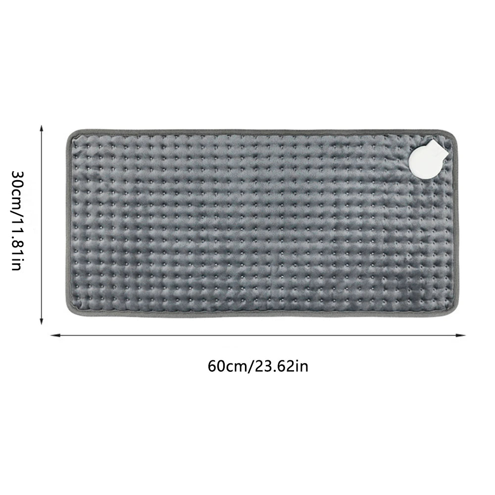 Upgrade Electric Heating Pad Soft Crystal Velvet Electric Heating Blanket Winter Foot Hand Abdomen Warmer Washable EU UK US Plug