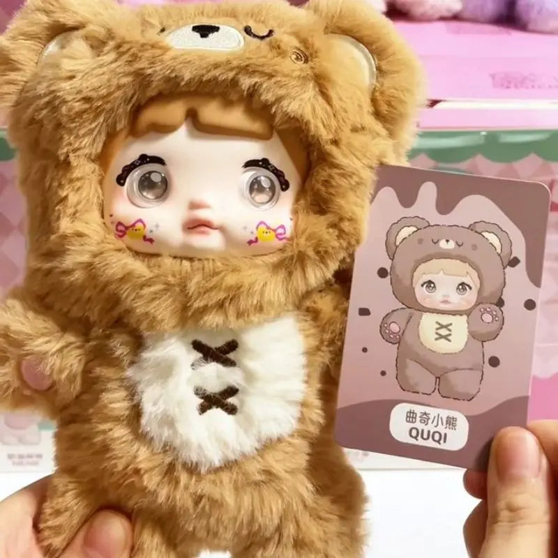 Blind Box Nommi Loveliness Never Ends Series Vinyl Mystery Box Cute Plush Doll Action Figure Bag Pack Pendant Surprise Toy Gift