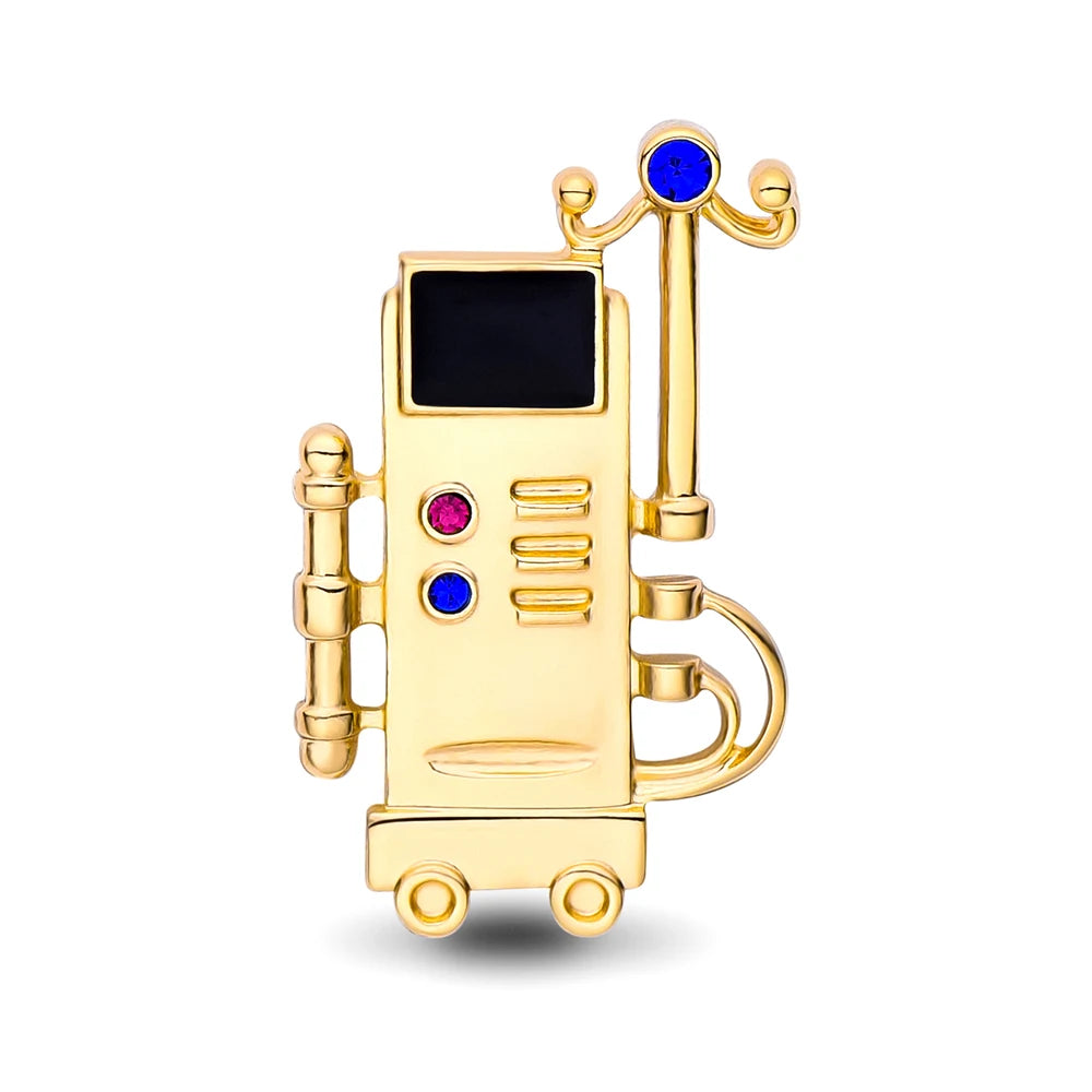New Dialysis Machine Surgery Brooches Medical Equipment Jewelry Pins Accessory Lapel Sweater Badge Gifts for Doctor Nurse