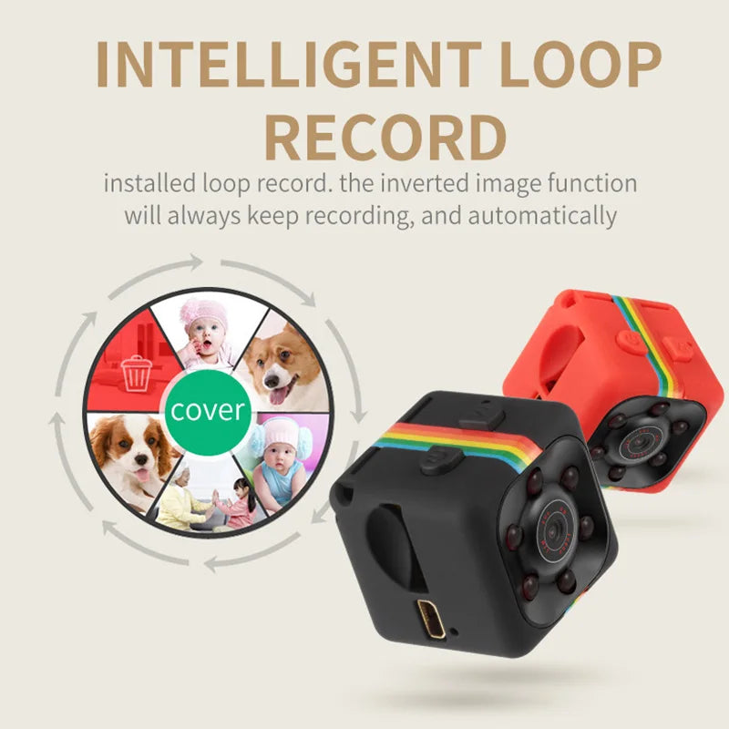 SQ11 Mini Wireless Camera HD 1080P Night Vision Camcorder Wide Angle Action DVR Micro Camera Sport DV Video Small Body Cameras