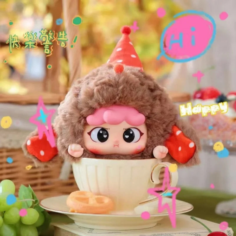 New Migo Animal Party Series Pendant Blind Box Cute Mystery Box Migo Toys Collectible Kawaii Models Ornament Kids Surprise Gifts
