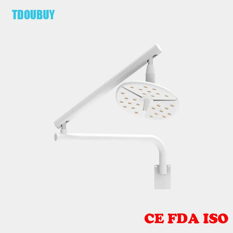 TDOUBUY Shadowless Lamp 36W Versatile Wall-Mounted LED Surgical Lighting For Dental, Cosmetic, And Veterinary Procedures