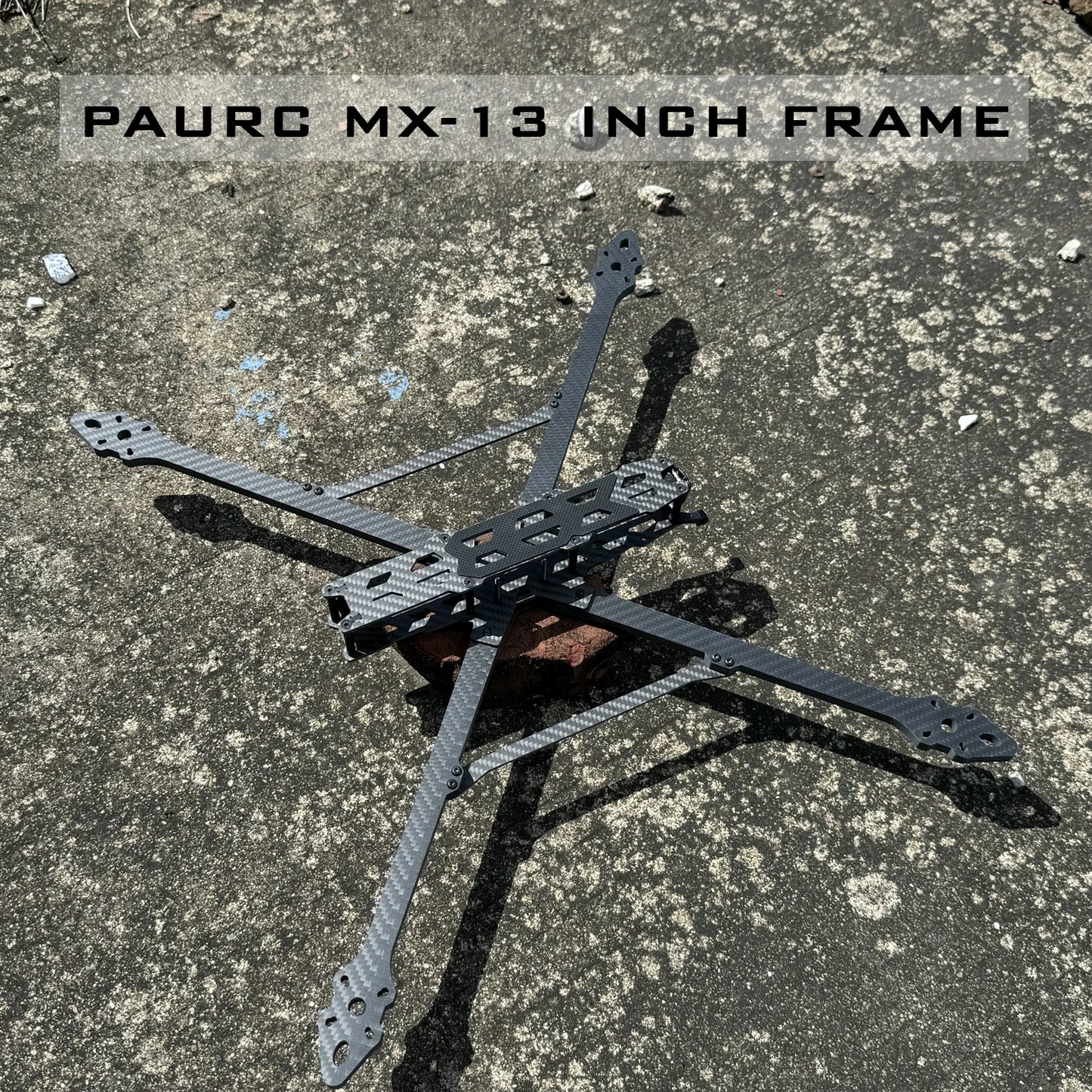 PAURC MX-13 inch 15inch Frame Carbon Fiber Racing Long Rang FPV Frame for RC Drone Freestyle
