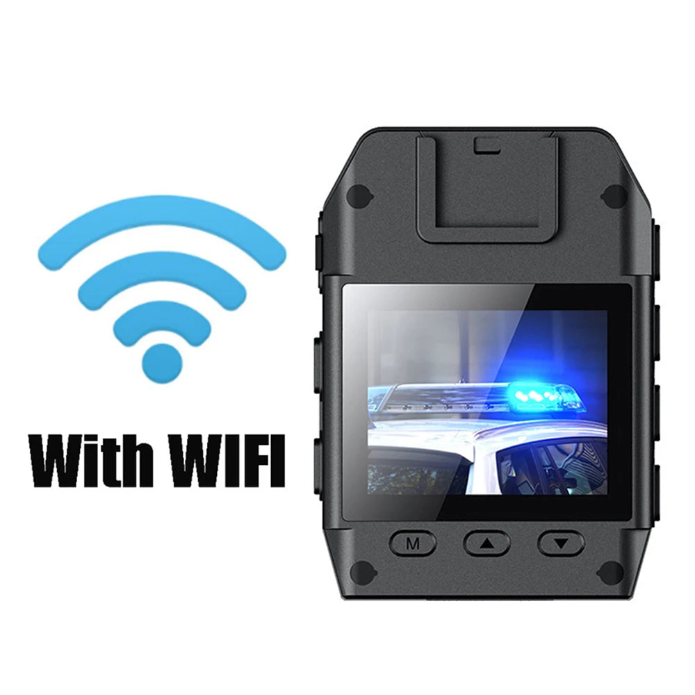 Mini Digital Camera 1080P 2K IPS DVR Video Sports DV WiFi Motion Cam IR Night Vision Camcorders Site Enforcement Recorder Record