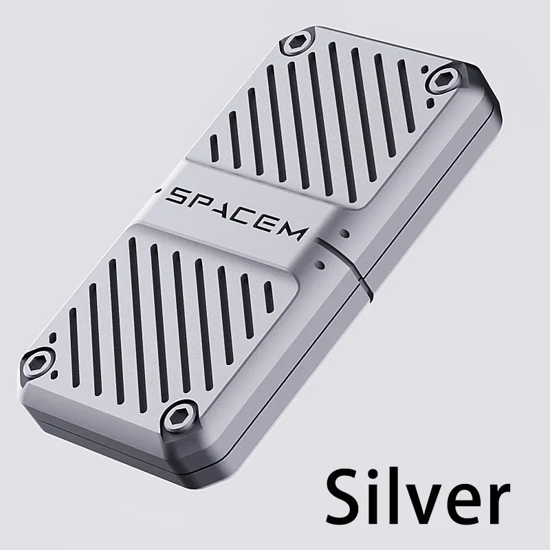 Machinery Magnetic Slider Push Fidget Toy Decompression Metal EDC Haptic Coin Fidget Spinner For Adults Stress Relief Gifts
