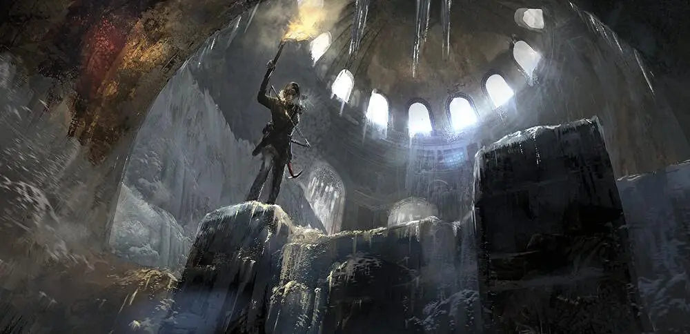 Rise of The Tomb Raider 20 Year Celebration Playstation 4 Original PS4 Product Disk Game Video Gaming station Console Gameplay
