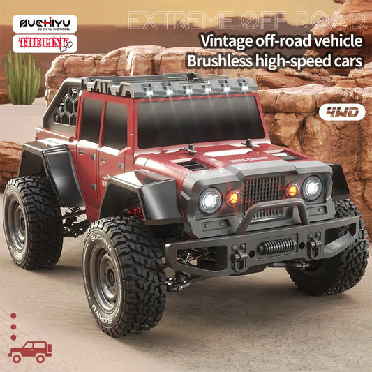 1/16 4x4 Off-Road Rc Car 4WD Brushless Drift Car 70KM/H High-Speed Remote Control Electric Vehicle Toy for Birthday Gift for Kid