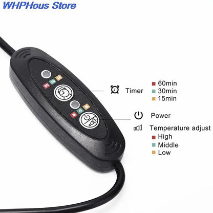 19 SIZE Carbon Fiber Heating Pad Mat Hand Feet Warmer USB Heating Film Electric Winter Infrared Fever Heat Mat Electric Warmer