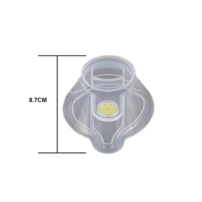 SML Mask Professional Adult/Pediatric/Baby Asthma Spacer Inhaler Device Silicone Aerosol Cabin Surgical Supplies