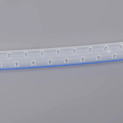 Medical Silicone Perforated Flat Drain Tube Surgical Supplies For Fluids Suction And Collection Fluted Shape Drainage Tube