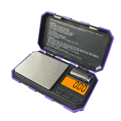 Mini Precision Digital Scales for Gold Sterling Silver  Jewelry Gram Scale Balance Weight Tare Function for Food Medicine Coffee