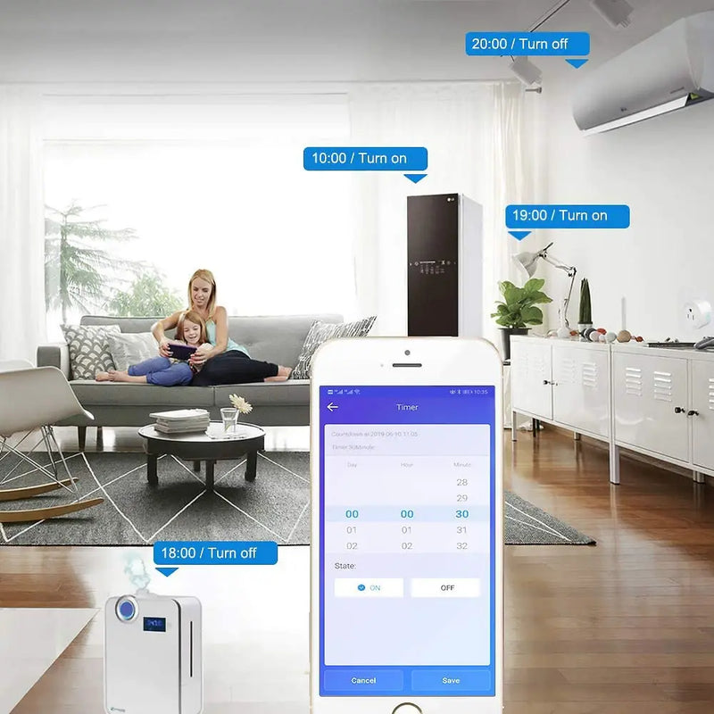 eWeLink Wifi Smart Switch Water Heater Switch,Indoor Wifi Boiler,Glass Panel,Timer,Alexa Google Assistant Voice Remote Control