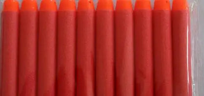 20PCS For Gun Bullets Hollow Hole Head 7.2cm Refill Darts Toy Gun Bullets Soft Bullet Gun Xmas Kid Children Gift