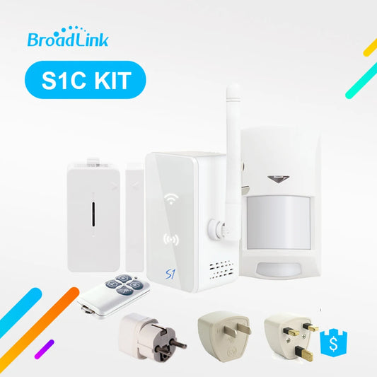 Broadlink S1 Kit Home Automation System Security Alarm Detector SmartOne Door Sensor Remote Control By IOS Android