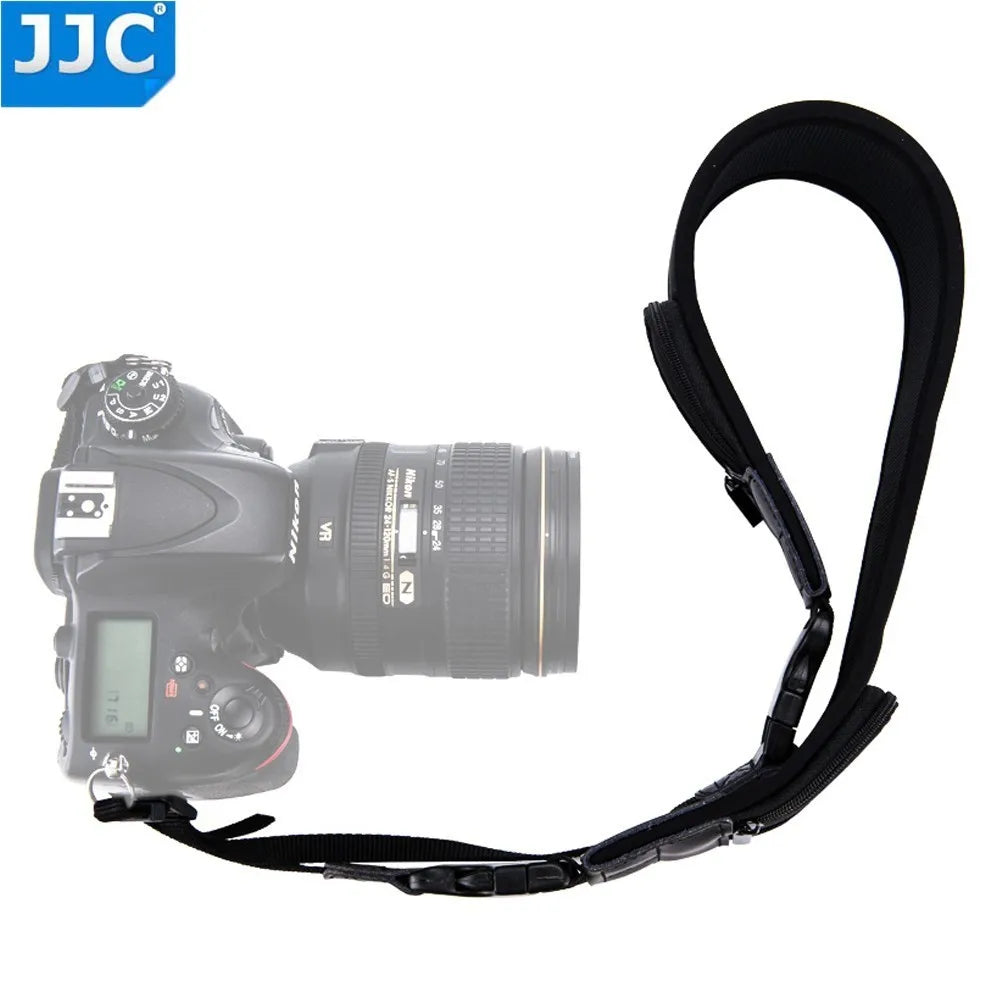 JJC Camera Neck Strap Shoulder for Canon 750D 700D 600D 70D M3 M10 Nikon D3400 D5500 Sony A6300 A6000 A7 Universal Belt Pouch