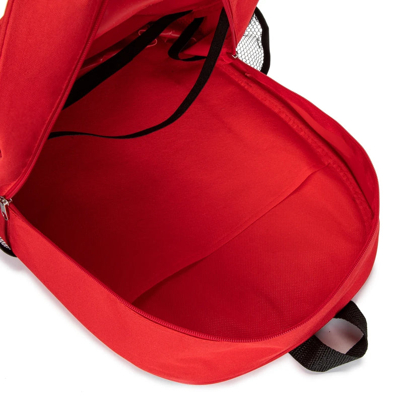 Red Emergency Bag First Aid Backpack Empty Medical Bag Treatment First Responder Trauma Bag for Preschool Child Care Center