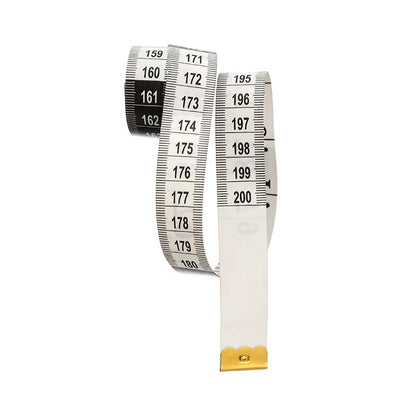 2m/79inch Soft Tape Measure Double Scale Body Sewing Flexible Ruler for Weight Loss Medical Body Measurement Sewing Tailor Craft