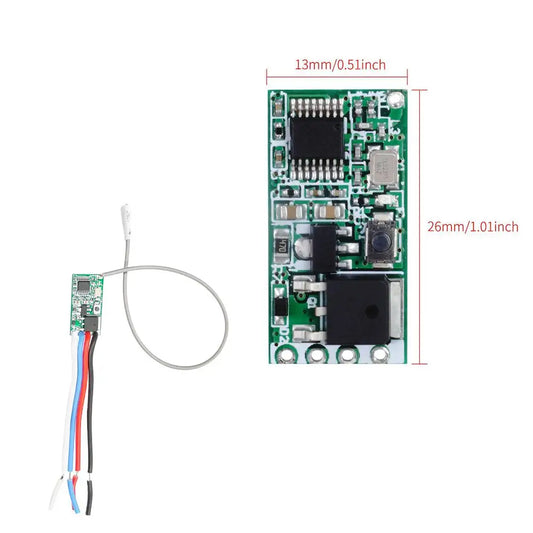 40pcs 433.92Mhz Universal Wireless DC 3.6V-24V Remote Control Switch QIACHIP 1 CH RF Relay Receiver LED Light Controller DIY Kit