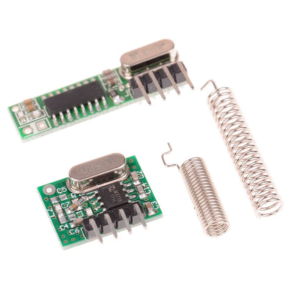 1pc 433 Mhz Superheterodyne Rf Receiver Transmitter Antenna For Arduino Uno Wireless Module Diy Kit 433mhz Remote Control