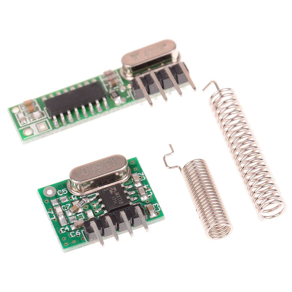 1pc 433 Mhz Superheterodyne Rf Receiver Transmitter Antenna For Arduino Uno Wireless Module Diy Kit 433mhz Remote Control