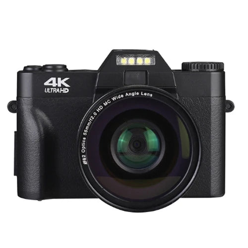 Digital Cameras 4K HD 16X 48 Megapixels Micro Single Retro With WiFi Professional Digital Camera Vlog External Lens Video Camera