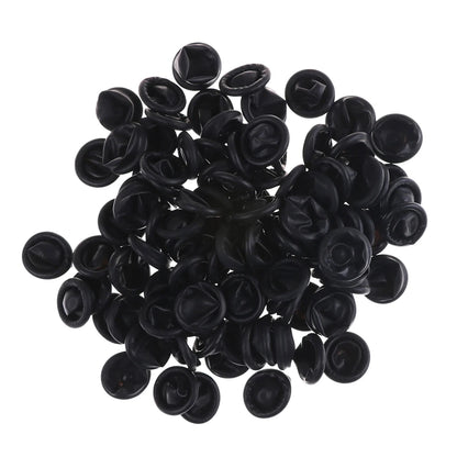 100pcs/lot Black Disposable Latex Rubber Finger Cots Sets Fingertips Protector Gloves For DIY Making Finding Accessories