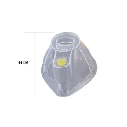 SML Mask Professional Adult/Pediatric/Baby Asthma Spacer Inhaler Device Silicone Aerosol Cabin Surgical Supplies