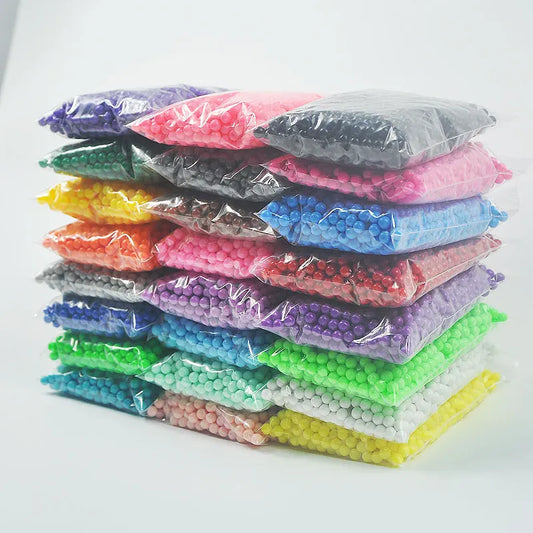500Pcs 36Colors 5mm Water Beads Spray Magic beads Educational 3D beads Puzzles Accessories for Children Toys