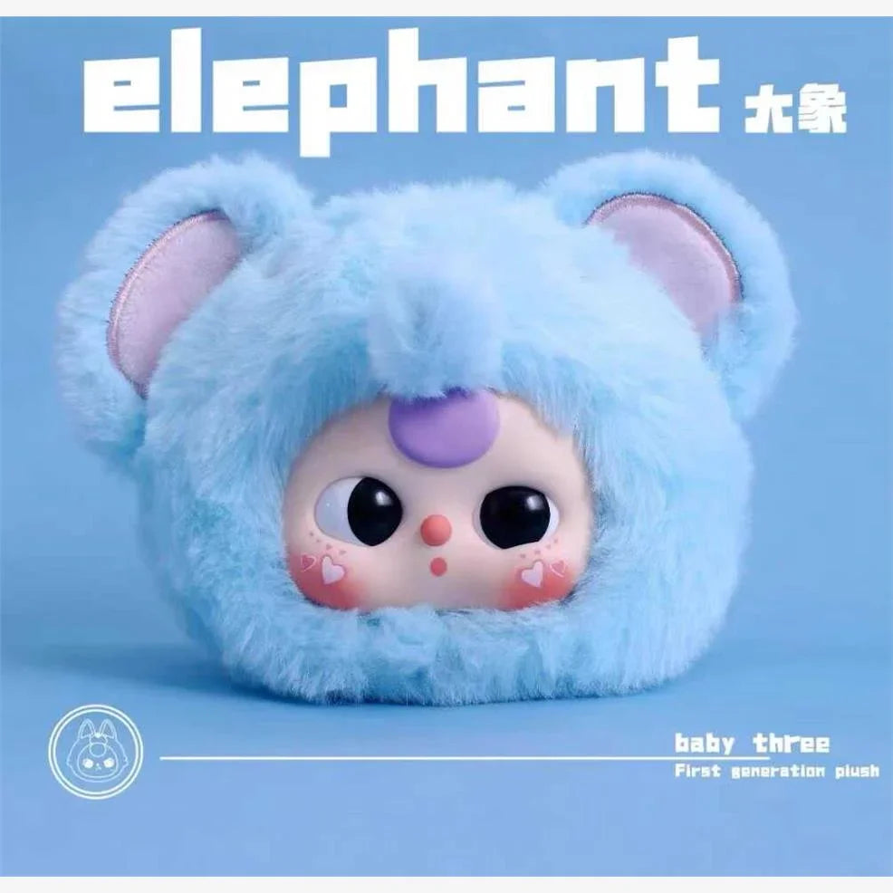 Baby Three V1 First Generation Blind Box Toys Mystery Box Caixa Misteriosa Plush Doll Kawaii Stuffed Doll Toy for Girls Gift